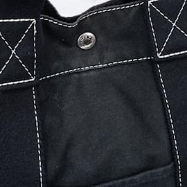 Hermès-Hermes Cotton Fourre Handbag-Black