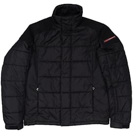 Prada-Prada Nylon Sports Puffer Jacket (M-L)-Black