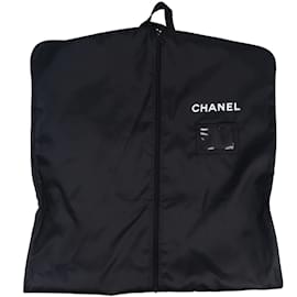 Chanel-Chanel Garment Bag / CHANEL hangers-Black