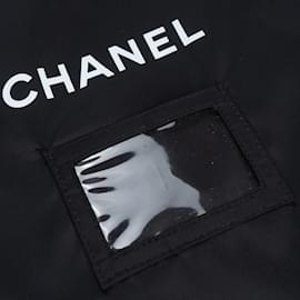 Chanel-Bolsa de roupas Chanel / Cabides CHANEL-Preto