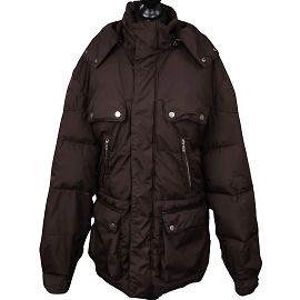 Belstaff Brown Down Jacket Parka (M) Brown