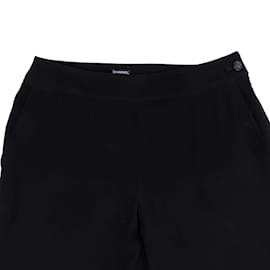 Chanel-Pantaloni sportivi Chanel (40)-Nero