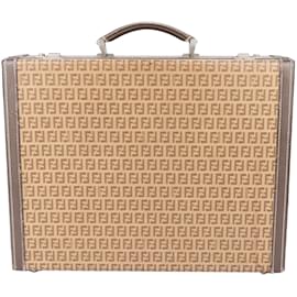 Fendi-Valigetta Fendi Canvas FF Monogram Archiv-Beige