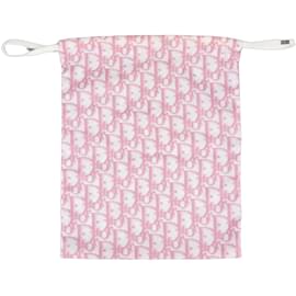 Dior-Christian Dior Pink Oblique Monogram dustbag-Pink