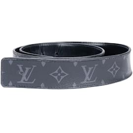 Louis Vuitton-Ceinture monogramme graphite Louis Vuitton-Noir
