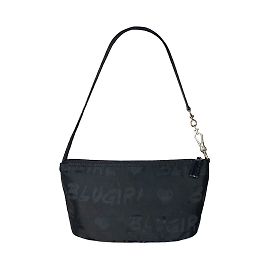 BLUGIRL BY BLUMARINE MINI BOLSA EM NYLON PRETO Preto