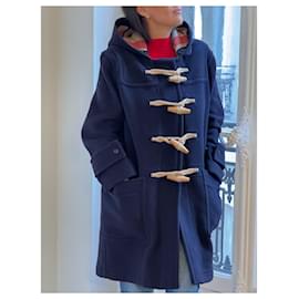 Burberry-Burberry duffle coat-Navy blue