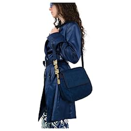 Gianni Versace-Gianni Versace Mediterranean Bag-Blue