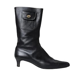 Coach Pocket Boot Black
