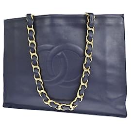Chanel-Chanel de compras-Azul marino