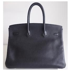 Hermès-HERMES BIRKIN BAG 35 Noir-Black