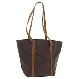 Louis Vuitton-LOUIS VUITTON Monogram Sac Shopping Tote Bag M51108 LV Auth 60805-Monogram