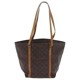 Louis Vuitton-LOUIS VUITTON Monogram Sac Shopping Tote Bag M51108 Auth LV 60805-Monogramme