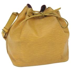 Louis Vuitton-LOUIS VUITTON Epi Petit Noe Shoulder Bag Tassili Yellow M44109 LV Auth ar10998-Other