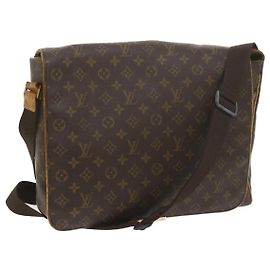 Bolsa de ombro LOUIS VUITTON Monograma Abbesses M45257 LV Auth bs10333 Monograma