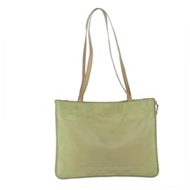 Prada-PRADA Tote Bag Nylon Khaki Auth bs10595-Khaki