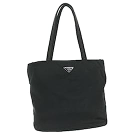 Prada-PRADA Tote Bag Nylon Noir Authentique 61238-Noir