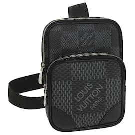 Louis Vuitton-LOUIS VUITTON Damier Graphite Amazon Sling Bag Body Bag N50012 LV Auth 60059S-Other