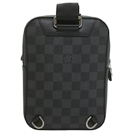 Louis Vuitton-LOUIS VUITTON Damier Graphite Amazon Sling Bag Body Bag N50012 LV Auth 60059S-Andere