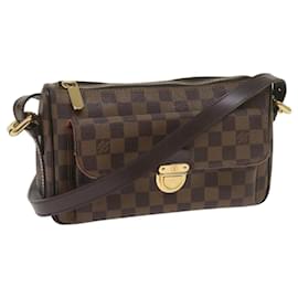 Louis Vuitton-LOUIS VUITTON Damier Ebene Ravello GM Shoulder Bag N60006 LV Auth 60019A-Other