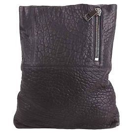 Gerard Darel Leather Clutch Bag Black