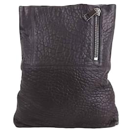Gerard Darel-Leather Clutch Bag-Black