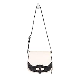 Ralph Lauren-Leather Handbag-Beige