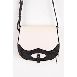 Ralph Lauren-Leather Handbag-Beige
