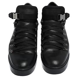 Louis Vuitton-Louis Vuitton Damier Infini Sneaker Boot-Black
