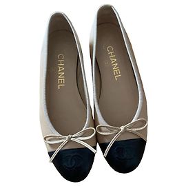 Ballerine Chanel Cambon Beige