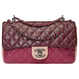 Chanel-Sac Chanel Timeless/Clássico em Couro Multicolor - 101595-Multicor