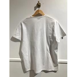 Barrie-Camiseta BARRIE.Internacional L Algodón-Blanco