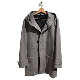 Dior-DIOR  Coats T.fr 46 Wool-Grey