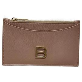Balenciaga-BALENCIAGA Portafogli T.  Leather-Beige