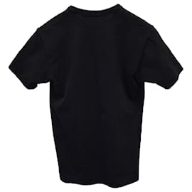 Comme Des Garcons-Comme Des Garçons PLAY T-Shirt in Black Cotton-Black
