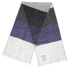 Hermès-Hermes Color Block Scarf in Multicolor Cashmere-Multiple colors