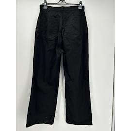 Autre Marque-THE FRANKIE SHOP Pantalon T.International M Coton-Noir