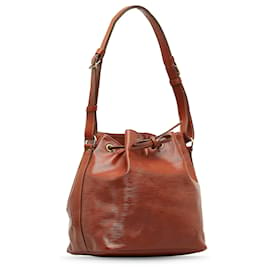 Louis Vuitton-Louis Vuitton Brown Epi Petit Noe-Marrom