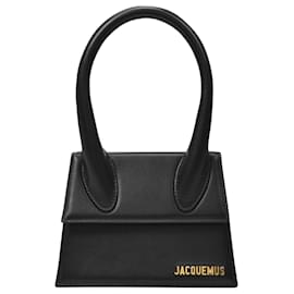 Jacquemus-Le Chiquito Moyen Tasche – Jacquemus – Schwarz – Leder-Schwarz