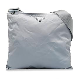 Prada-Tessuto Messenger Bag BT0175-Grey