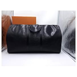 Louis Vuitton-Louis Vuitton 60 Epi Leather Keepall Boston bag-Black