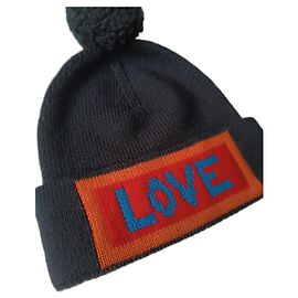 Fendi Hats Black