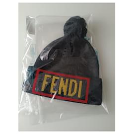 Fendi-Hats-Black