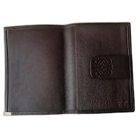 Loewe-Purses, wallets, cases-Dark brown