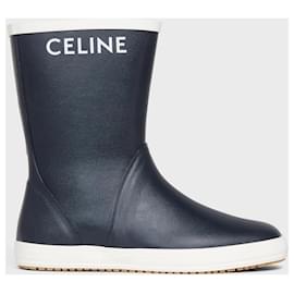 Céline-CELINE Flat ankle boot Les Bottes de Pont Céline new T36-Black