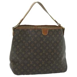 Louis Vuitton-LOUIS VUITTON Monogram Delightful MM Shoulder Bag M50156 LV Auth 61251-Monogram