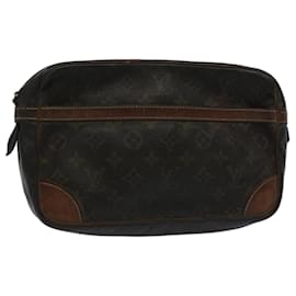 Louis Vuitton-Louis Vuitton Monogram Compiegne 28 Pochette M51845 LV Auth bs10569-Monogramme