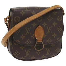 Louis Vuitton-LOUIS VUITTON Monogram Saint Cloud MM Shoulder Bag M51243 LV Auth ep2550-Monogram