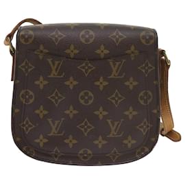 Louis Vuitton-LOUIS VUITTON Monogram Saint Cloud MM Shoulder Bag M51243 LV Auth ep2550-Monogram