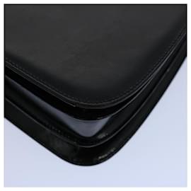 Gucci-GUCCI Shoulder Bag Leather Black 007 406 0259 auth 61123-Black